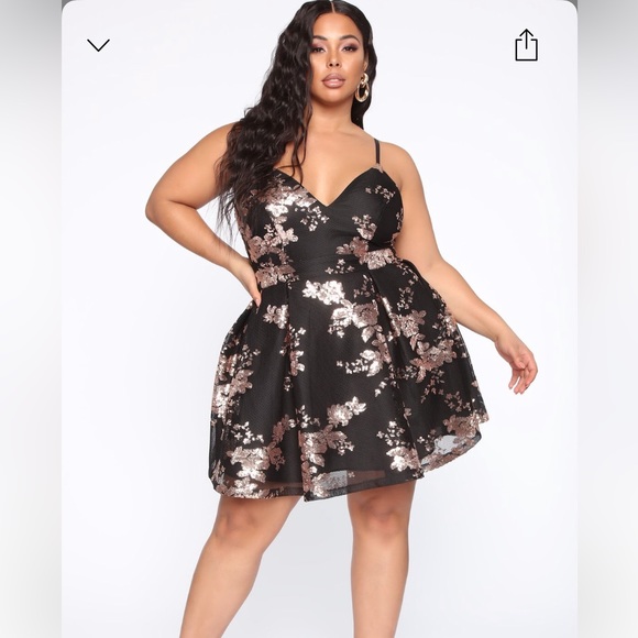 Fashion Nova Dresses & Skirts - COPY - Farrah Fit And Flare Mini Dress